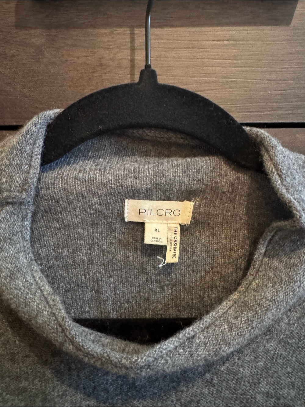 Anthropologie Pilcro Alani 100% Cashmere Mock-Neck Sweater - Picture 4 of 5